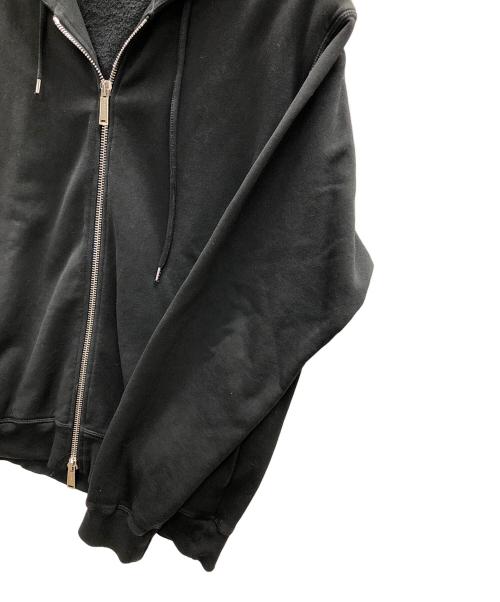 DSQUARED2（ディースクエアード）DSQUARED2 (ディースクエアード) ジップパーカー ブラック サイズ:Lの古着・服飾アイテム