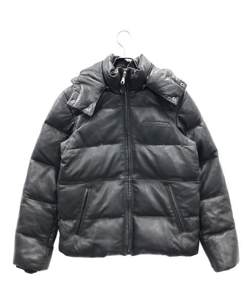 AVIREX（アヴィレックス）AVIREX (アヴィレックス) ダウンジャケット ブラック サイズ:Sの古着・服飾アイテム