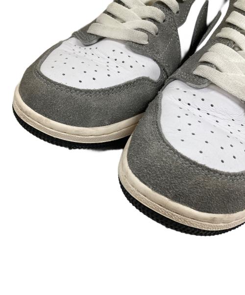 NIKE（ナイキ）NIKE (ナイキ) ハイカットスニーカー Air Jordan 1 Retro High OG エアジョーダン1レトロハイOG グレー サイズ:25の古着・服飾アイテム