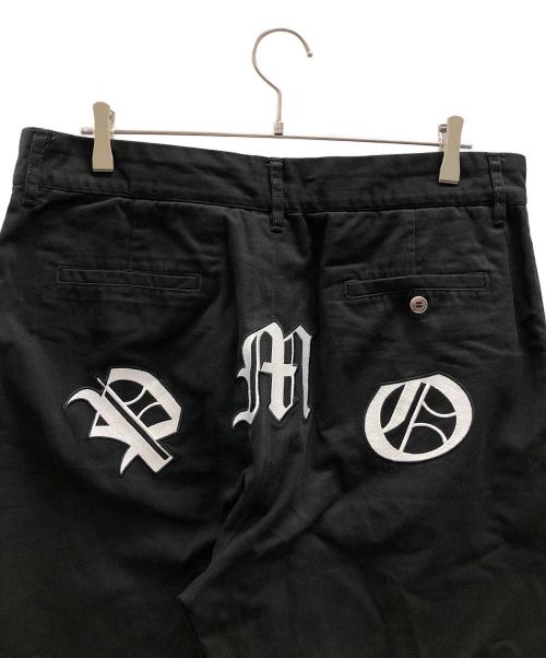 PEACEMINUSONE（ピースマイナスワン）PEACEMINUSONE (ピースマイナスワン) ワークパンツ ブラック サイズ:実寸サイズにてご確認下さい。の古着・服飾アイテム