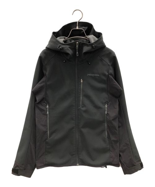 Patagonia（パタゴニア）Patagonia (パタゴニア) ナイロンジャケット Adze Hydrid Hoody（アズ ハイブリッド フーディ） ブラック サイズ:XSの古着・服飾アイテム