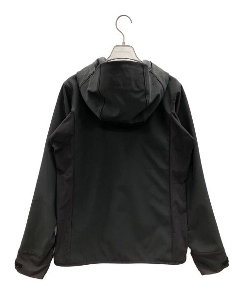 Patagonia（パタゴニア）Patagonia (パタゴニア) ナイロンジャケット Adze Hydrid Hoody（アズ ハイブリッド フーディ） ブラック サイズ:XSの古着・服飾アイテム