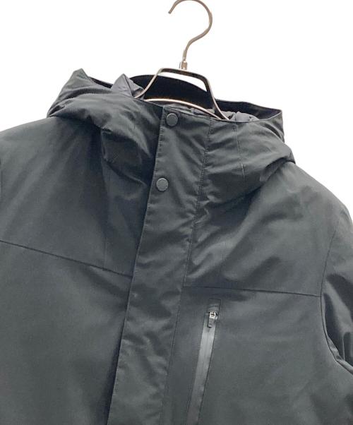 nano・universe（ナノ・ユニバース）nano・universe (ナノ・ユニバース) ダウンジャケット ブラック サイズ:Sの古着・服飾アイテム