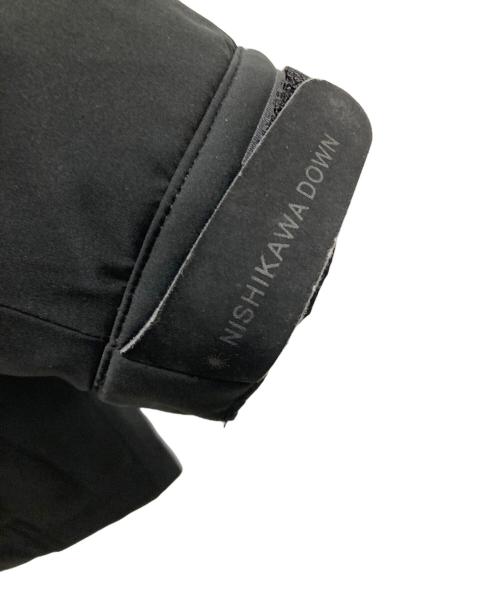 nano・universe（ナノ・ユニバース）nano・universe (ナノ・ユニバース) ダウンジャケット ブラック サイズ:Sの古着・服飾アイテム