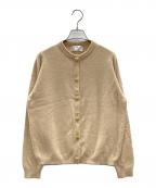 BALLANTYNEバランタイン）の古着「金釦カシミヤカーディガン」｜ベージュ