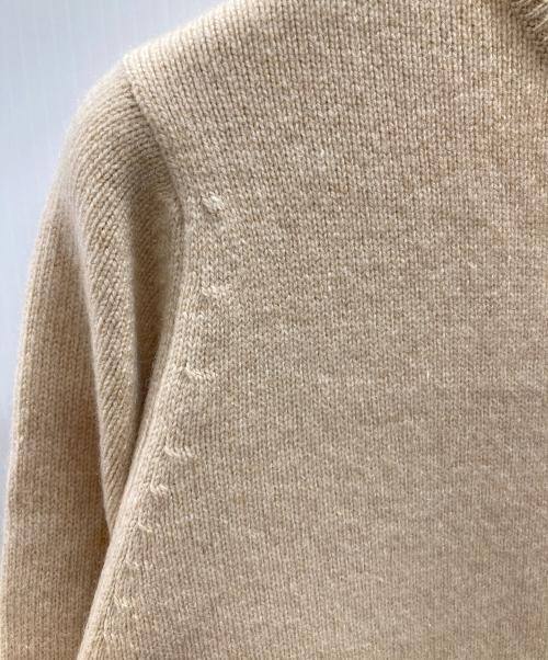 BALLANTYNE（バランタイン）BALLANTYNE (バランタイン) 金釦カシミヤカーディガン ベージュ サイズ:42の古着・服飾アイテム