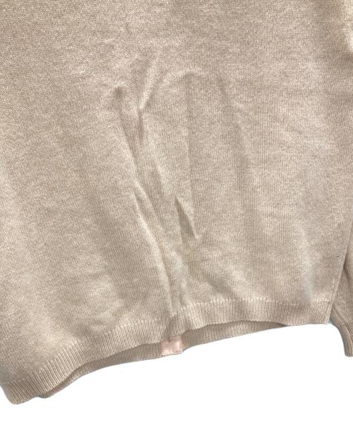 BALLANTYNE（バランタイン）BALLANTYNE (バランタイン) 金釦カシミヤカーディガン ベージュ サイズ:42の古着・服飾アイテム