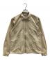 YAECA（ヤエカ）の古着「クロスジップシャツ」｜ベージュ