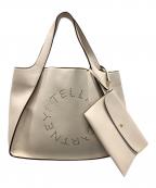 STELLA McCARTNEYステラマッカートニー）の古着「ステラ ロゴ トートバッグ」｜アイボリー