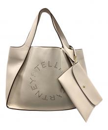 STELLA McCARTNEY（ステラマッカートニー）の古着「ステラ ロゴ トートバッグ」｜アイボリー