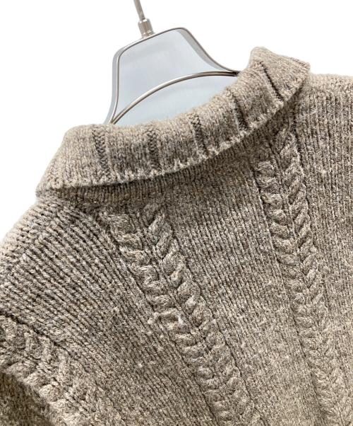 DRIES VAN NOTEN（ドリスヴァンノッテン）DRIES VAN NOTEN (ドリスヴァンノッテン) ニットカーディガン ブラウン サイズ:Mの古着・服飾アイテム