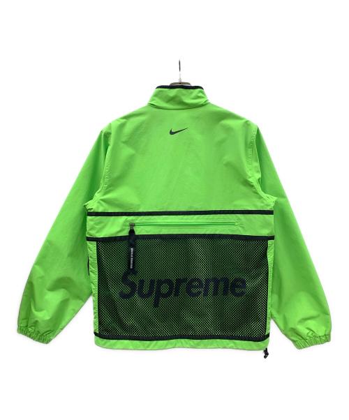 SUPREME（シュプリーム）SUPREME (シュプリーム) NIKE (ナイキ) ナイロンジャケット Trail Running Jacket（トレイル ランニング ジャケット） グリーン サイズ:Mの古着・服飾アイテム