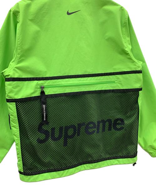 SUPREME（シュプリーム）SUPREME (シュプリーム) NIKE (ナイキ) ナイロンジャケット Trail Running Jacket（トレイル ランニング ジャケット） グリーン サイズ:Mの古着・服飾アイテム