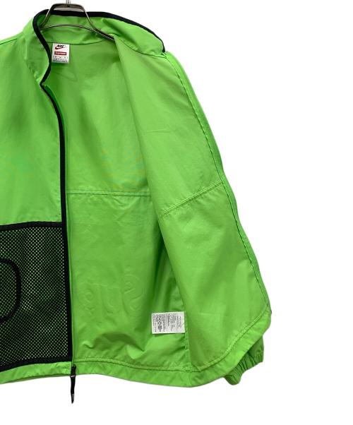 SUPREME（シュプリーム）SUPREME (シュプリーム) NIKE (ナイキ) ナイロンジャケット Trail Running Jacket（トレイル ランニング ジャケット） グリーン サイズ:Mの古着・服飾アイテム