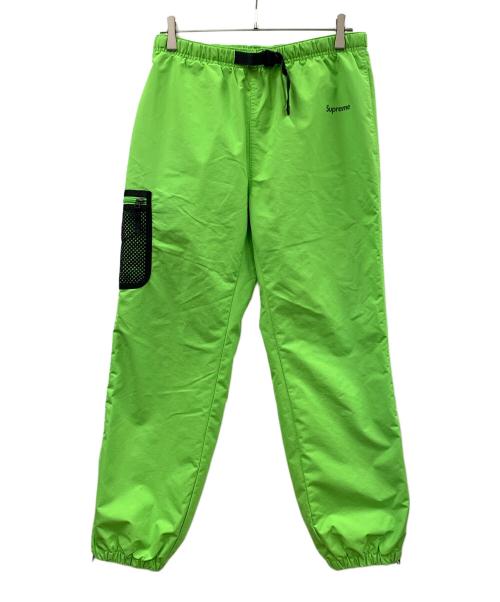 SUPREME（シュプリーム）SUPREME (シュプリーム) NIKE (ナイキ) ナイロンパンツ Trail Running Pants（トレイル ランニング パンツ） グリーン サイズ:Sの古着・服飾アイテム
