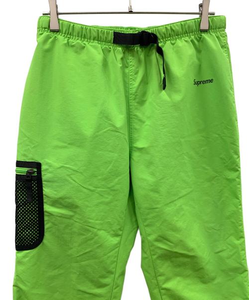 SUPREME（シュプリーム）SUPREME (シュプリーム) NIKE (ナイキ) ナイロンパンツ Trail Running Pants（トレイル ランニング パンツ） グリーン サイズ:Sの古着・服飾アイテム