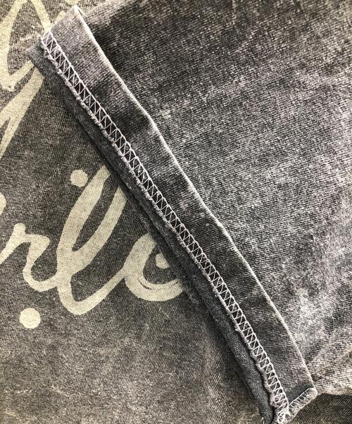 TENDERLOIN（テンダーロイン）TENDERLOIN (テンダーロイン) ACID（アシッド）Tシャツ グレー サイズ:LARGEの古着・服飾アイテム