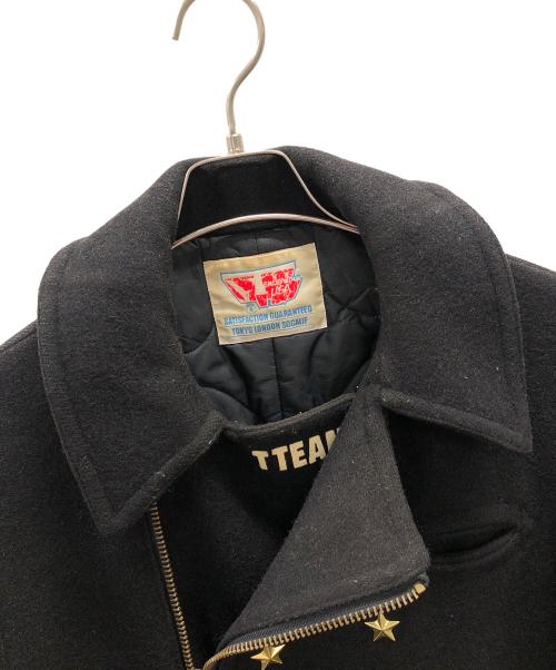 TENDERLOIN（テンダーロイン）TENDERLOIN (テンダーロイン) Pコート 星型スタッズ ブラック サイズ:実寸サイズにてご確認下さい。の古着・服飾アイテム