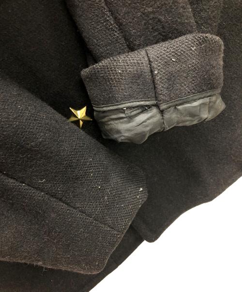 TENDERLOIN（テンダーロイン）TENDERLOIN (テンダーロイン) Pコート 星型スタッズ ブラック サイズ:実寸サイズにてご確認下さい。の古着・服飾アイテム