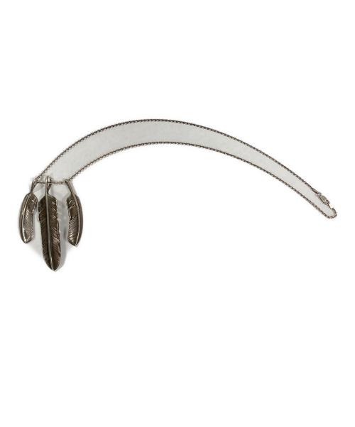 TMT（ティーエムティー）TMT (ティーエムティー) HARIM (ハリム) 3連フェザーモチーフネックレス サイズ:実寸サイズにご確認ください。の古着・服飾アイテム