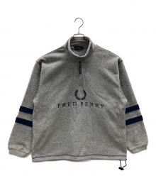 FRED PERRY（フレッドペリー）の古着「90s フリースプルオーバー」｜グレー