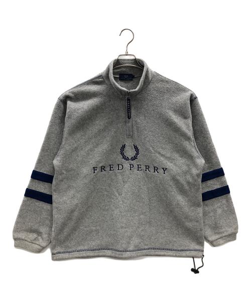 FRED PERRY（フレッドペリー）FRED PERRY (フレッドペリー) 90s フリースプルオーバー グレー サイズ:実寸サイズにてご確認下さい。の古着・服飾アイテム