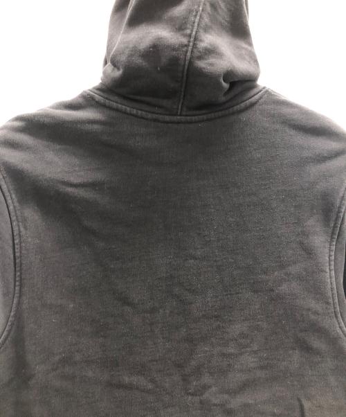 Y-3（ワイスリー）Y-3 (ワイスリー) スクエアラベルロゴ グラフィック プルオーバー パーカー ブラック サイズ:Sの古着・服飾アイテム