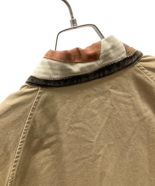 KAPITAL（キャピタル）KAPITAL (キャピタル) ガウンカーディガン kapital man beige jackets（キャピタル マン ベージュ ジャケット） オリーブ サイズ:3の古着・服飾アイテム