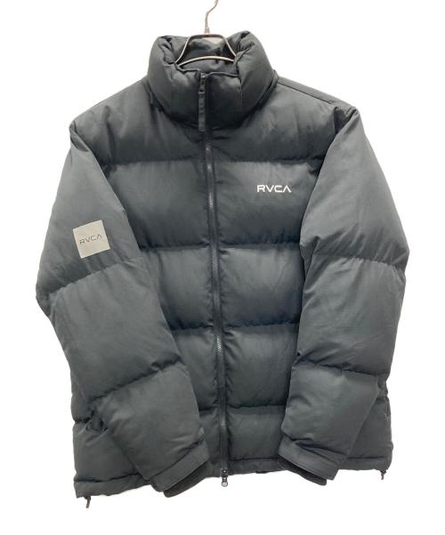 RVCA（ルーカ）RVCA (ルーカ) ダウンジャケット パファージャケット ブラック サイズ:Mの古着・服飾アイテム