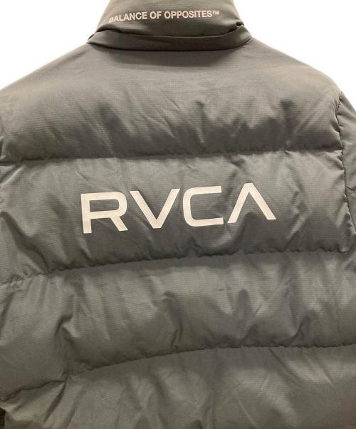 RVCA（ルーカ）RVCA (ルーカ) ダウンジャケット パファージャケット ブラック サイズ:Mの古着・服飾アイテム
