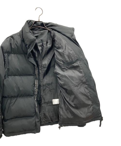 RVCA（ルーカ）RVCA (ルーカ) ダウンジャケット パファージャケット ブラック サイズ:Mの古着・服飾アイテム