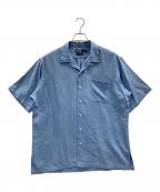 POLO RALPH LAURENポロ・ラルフローレン）の古着「オープンカラーシャツ CALDWELL（コールドウェル）」｜スカイブルー