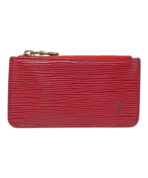 LOUIS VUITTON（ルイ ヴィトン）LOUIS VUITTON (ルイ ヴィトン) コインケース エピ ポシェットクレ ルージュ サイズ:実寸サイズにてご確認下さい。の古着・服飾アイテム