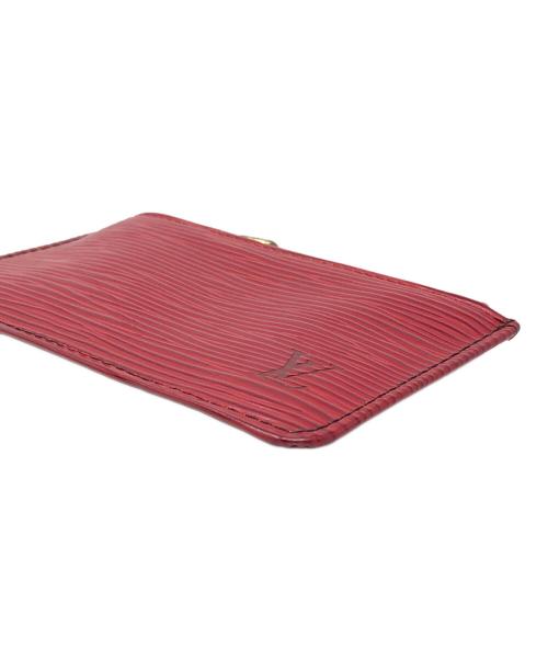 LOUIS VUITTON（ルイ ヴィトン）LOUIS VUITTON (ルイ ヴィトン) コインケース エピ ポシェットクレ ルージュ サイズ:実寸サイズにてご確認下さい。の古着・服飾アイテム