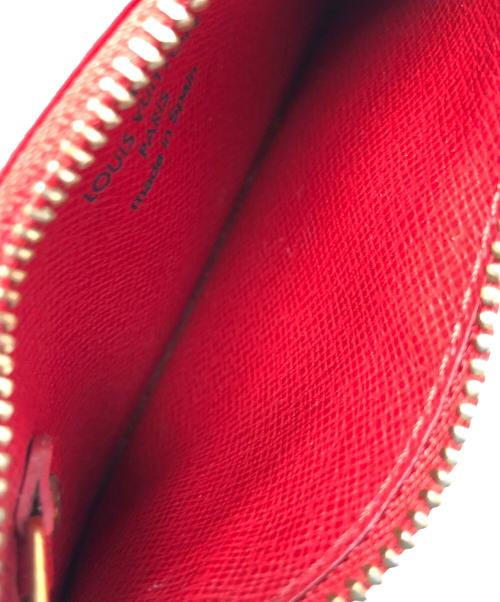 LOUIS VUITTON（ルイ ヴィトン）LOUIS VUITTON (ルイ ヴィトン) コインケース エピ ポシェットクレ ルージュ サイズ:実寸サイズにてご確認下さい。の古着・服飾アイテム