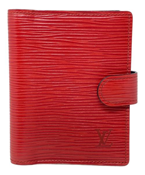 LOUIS VUITTON（ルイ ヴィトン）LOUIS VUITTON (ルイ ヴィトン) カードケース エピ ルージュ サイズ:実寸サイズにてご確認ください。の古着・服飾アイテム