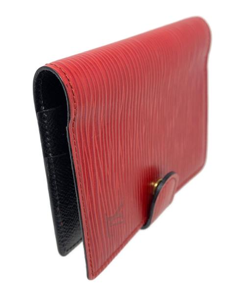 LOUIS VUITTON（ルイ ヴィトン）LOUIS VUITTON (ルイ ヴィトン) カードケース エピ ルージュ サイズ:実寸サイズにてご確認ください。の古着・服飾アイテム