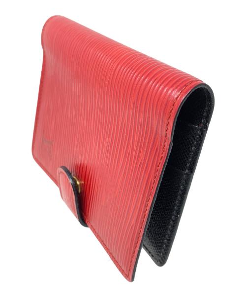 LOUIS VUITTON（ルイ ヴィトン）LOUIS VUITTON (ルイ ヴィトン) カードケース エピ ルージュ サイズ:実寸サイズにてご確認ください。の古着・服飾アイテム