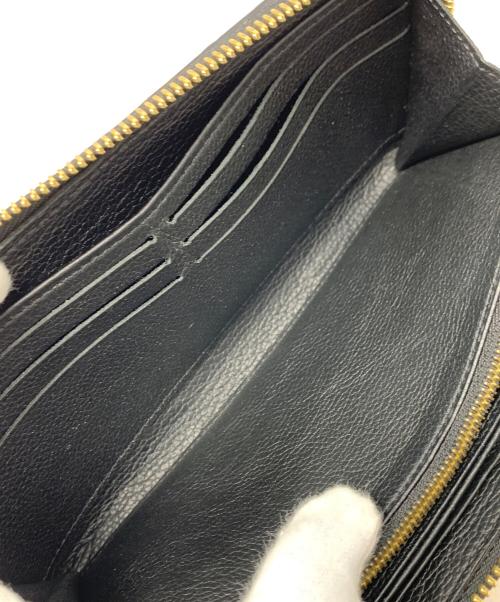 LOUIS VUITTON（ルイ ヴィトン）LOUIS VUITTON (ルイ ヴィトン) 長財布 ジッピー ウォレット モノグラム・アンプラント  ベージュ×ブラック サイズ:実寸サイズにてご確認ください。の古着・服飾アイテム