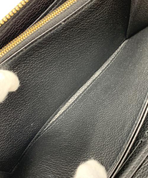 LOUIS VUITTON（ルイ ヴィトン）LOUIS VUITTON (ルイ ヴィトン) 長財布 ジッピー ウォレット モノグラム・アンプラント  ベージュ×ブラック サイズ:実寸サイズにてご確認ください。の古着・服飾アイテム