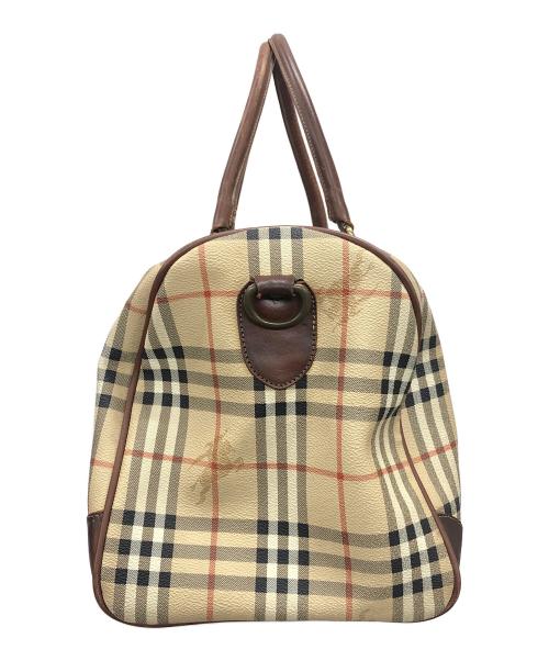 BURBERRY（バーバリー）BURBERRY (バーバリー) ボストンバッグ シャドーホース キャメル サイズ:実寸サイズにてご確認下さい。の古着・服飾アイテム