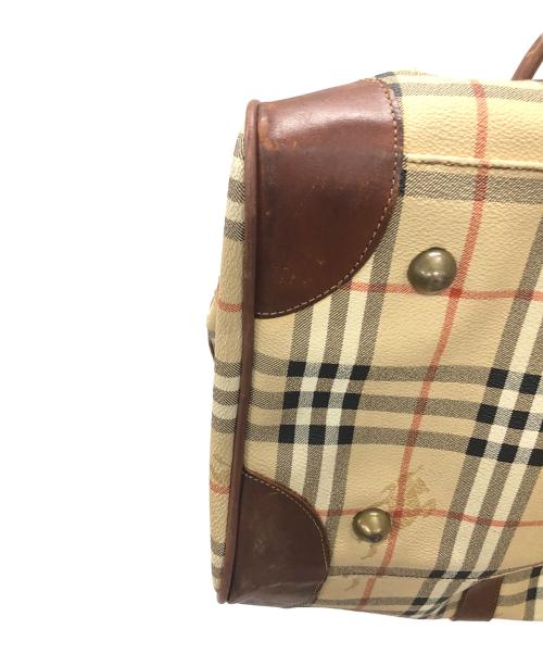 BURBERRY（バーバリー）BURBERRY (バーバリー) ボストンバッグ シャドーホース キャメル サイズ:実寸サイズにてご確認下さい。の古着・服飾アイテム