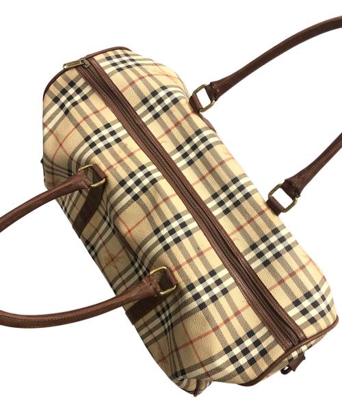 BURBERRY（バーバリー）BURBERRY (バーバリー) ボストンバッグ シャドーホース キャメル サイズ:実寸サイズにてご確認下さい。の古着・服飾アイテム