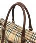 中古・古着 BURBERRY (バーバリー) ボストンバッグ シャドーホース キャメル サイズ:実寸サイズにてご確認下さい。：13000円