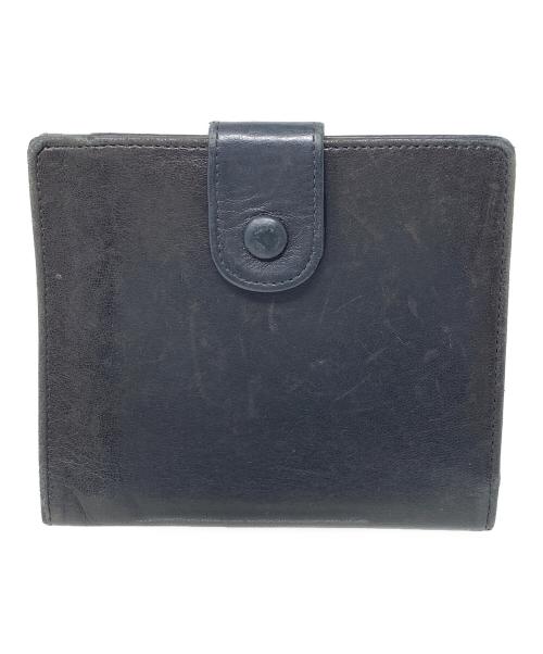 CHANEL（シャネル）CHANEL (シャネル) Wホック財布 ブラック サイズ:実寸サイズにてご確認ください。の古着・服飾アイテム