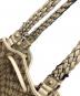 中古・古着 GUCCI (グッチ) トートバッグ GG（ジージー）キャンバス バンブー ベージュ サイズ:実寸サイズにてご確認下さい。：30000円
