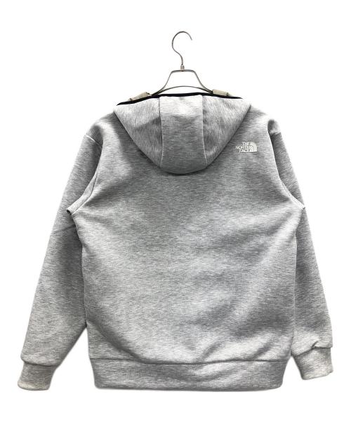 THE NORTH FACE（ザ ノース フェイス）THE NORTH FACE (ザ ノース フェイス) ジップパーカー Reversible TECH Air Hoodie(リバーシブルテックエアフーディ) ライトグレー サイズ:XLの古着・服飾アイテム