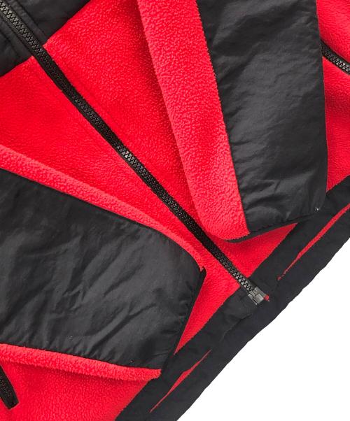THE NORTH FACE（ザ ノース フェイス）THE NORTH FACE (ザ ノース フェイス) フリースジャケット レッド×ブラック サイズ:Lの古着・服飾アイテム