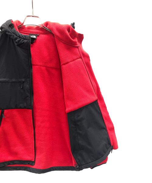 THE NORTH FACE（ザ ノース フェイス）THE NORTH FACE (ザ ノース フェイス) フリースジャケット レッド×ブラック サイズ:Lの古着・服飾アイテム