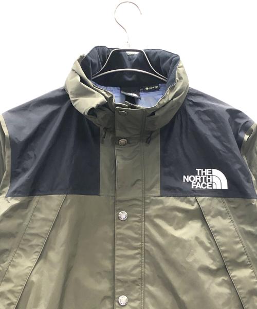 THE NORTH FACE（ザ ノース フェイス）THE NORTH FACE (ザ ノース フェイス) マウンテンパーカー マウンテンレインテックスジャケット カーキ サイズ:XLの古着・服飾アイテム